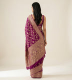 Gulnaar Khaddi Silk Saree