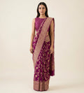 Gulnaar Khaddi Silk Saree