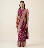 Gulnaar Khaddi Silk Saree