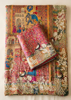 Rang Mahal Jamawar Silk Saree