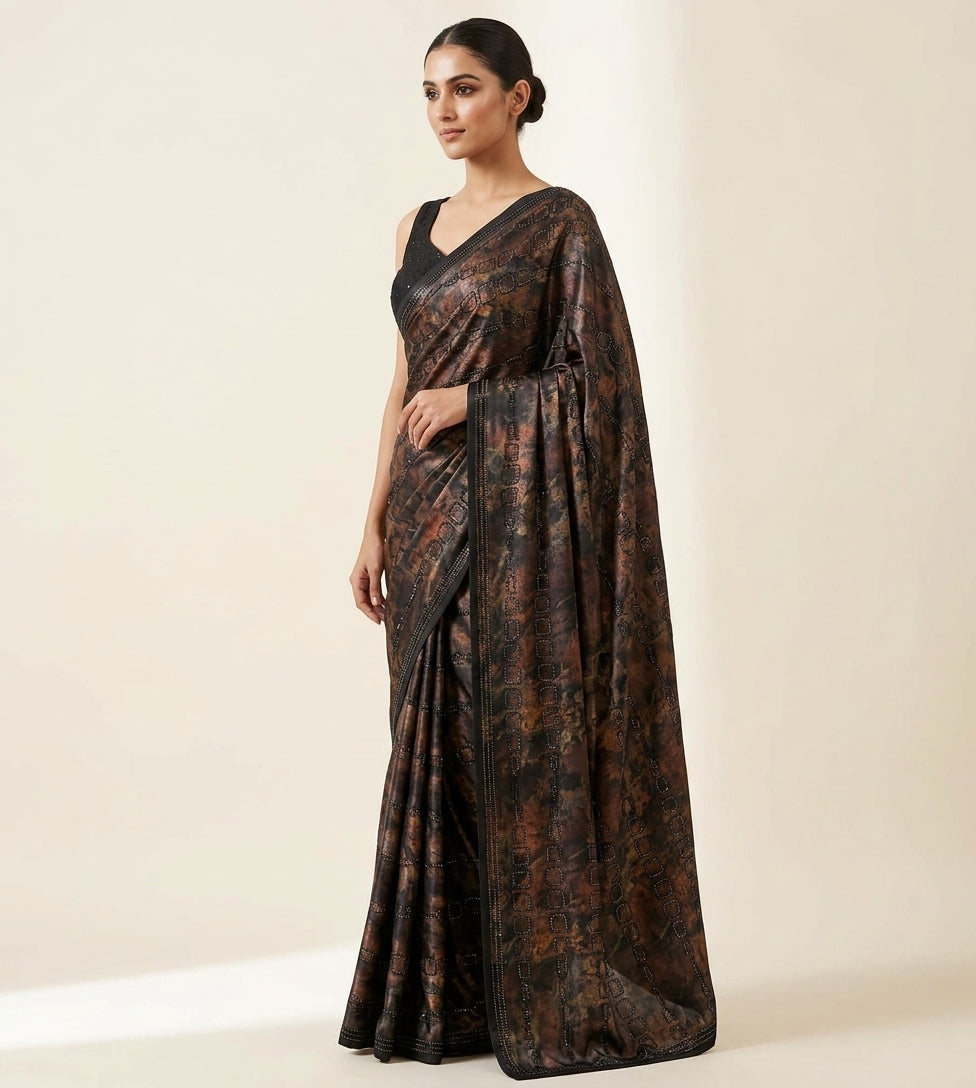 Ember Jewel Saree