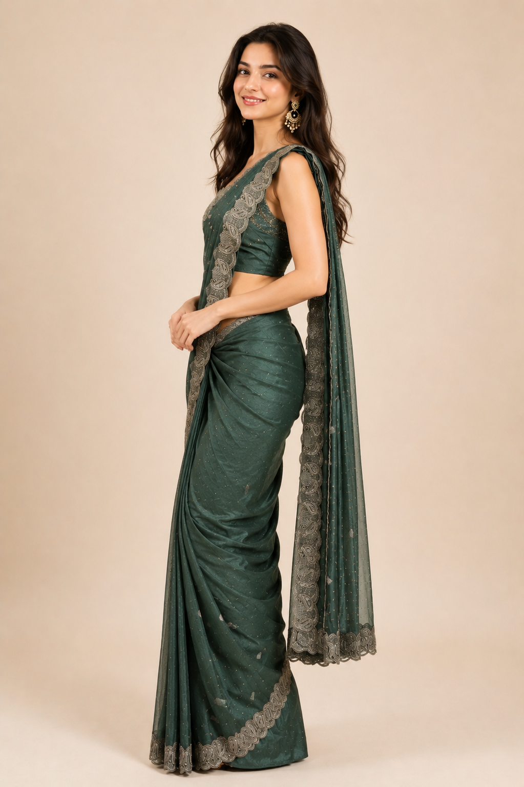 Noor Georgette Saree