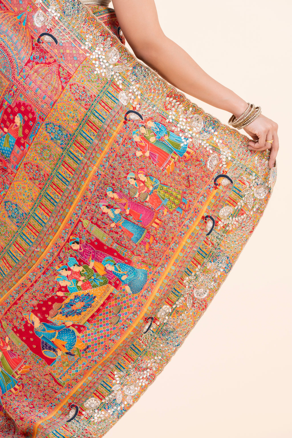 Rang Mahal Jamawar Silk Saree