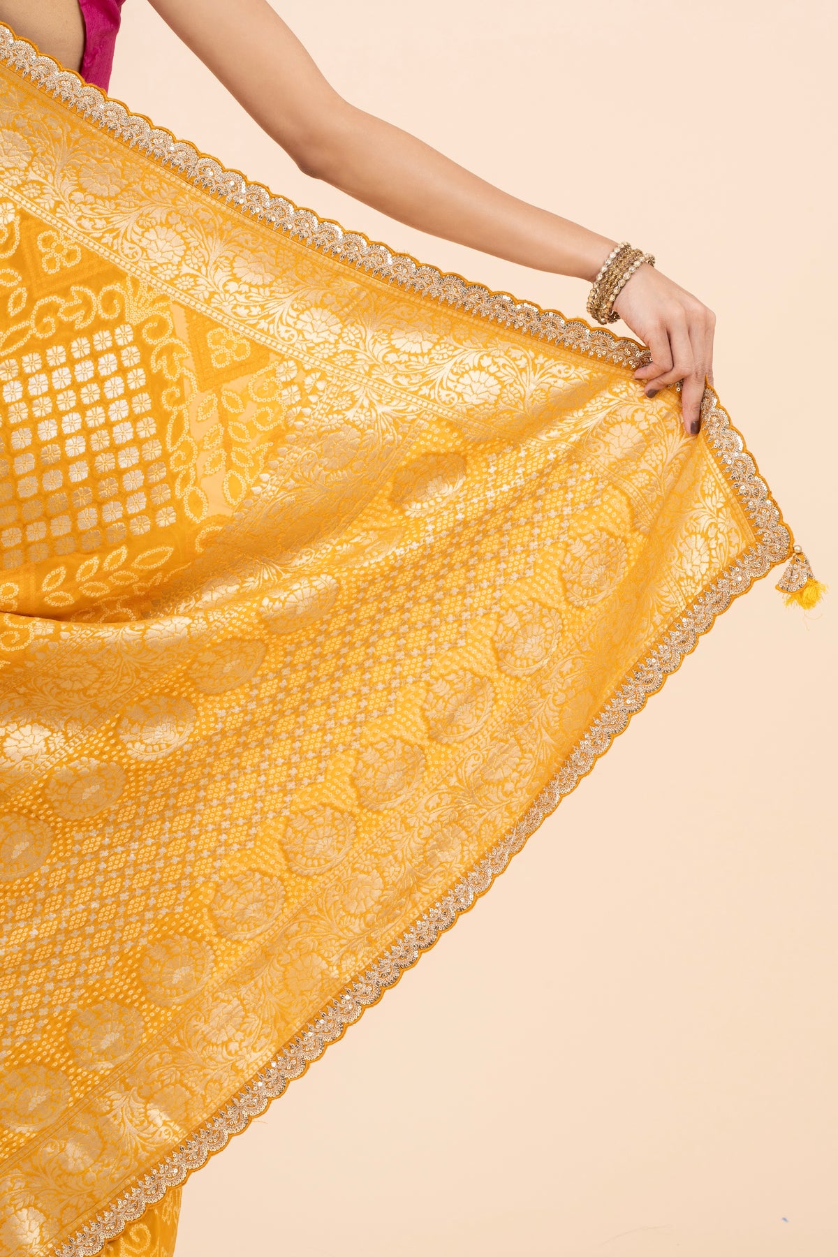 Sunheri Noor Pure Khaddi Silk