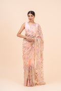Nooré Blush Pure Organza Saree