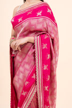 Rani Gulnaar Bangalore Silk Saree