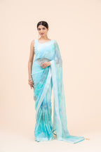 Aasma Embellished Chiffon Saree