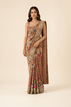 Rang Mahal Jamawar Silk Saree